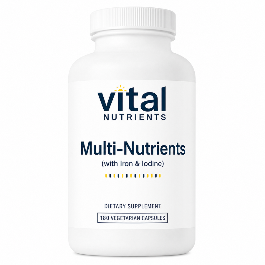 Multi – Nutrients med järn och jod # 180 st
