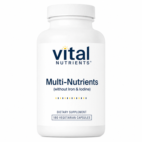 Multi – Nutrients ej järn eller jod # 180 st