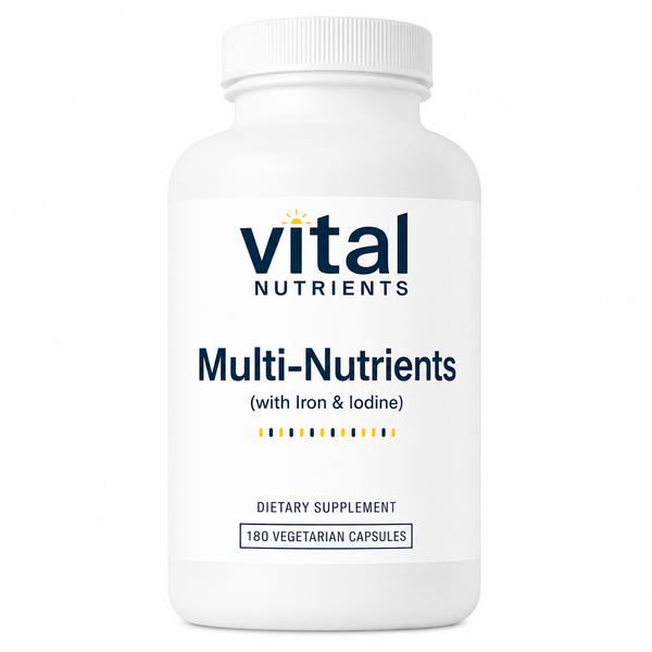 Multi – Nutrients med järn och jod # 180 st