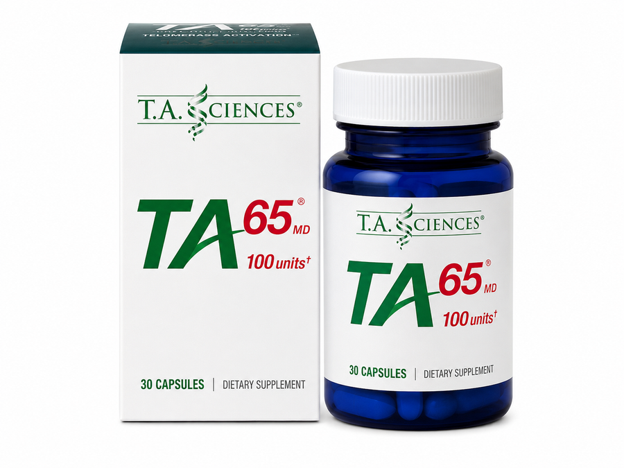 TA-65MD för telomerer – beställningsvara 100 units 30 kapslar