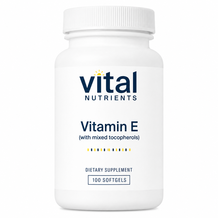 Vitamin E 400iu NATURAL (med blandade tokoferoler) # 100 st
