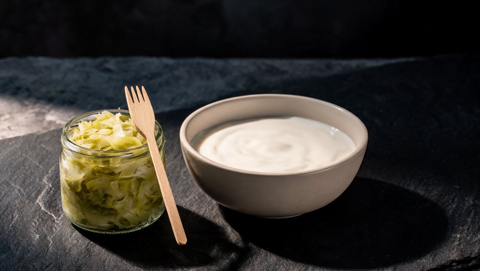 Fermenterad mat och probiotika, symbolbild